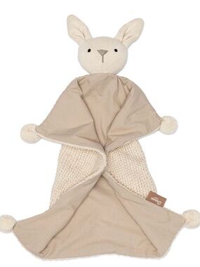 NWT Crane Baby Bunny Avery Organic Cotton Baby Lovey Blanket